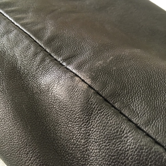 All Saints Best Selling Cargo Leather Biker Jacket - Picture 8 of 9